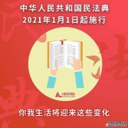 今天，民法典正式施行！你的生活将有大不同