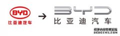 比亚迪汽车发布品牌全新标识 取消了椭圆型边界