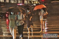 昨夜北京多预警齐发 局地暴雨